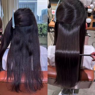 ロング 銀座/縮毛矯正 /髪質改善/あおのヘアスタイル