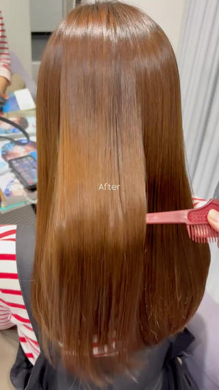 セミロング DOLL hair所属・なぎさ / 透明感カラー🫧のヘアスタイル