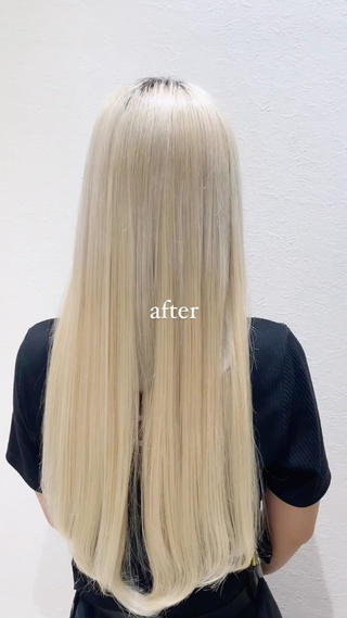 𝐲𝐮𝐮𝐦𝐢 エクステ/ 艶カラーのヘアスタイル