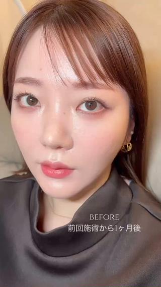 ケラチンラッシュリフトbefore after 