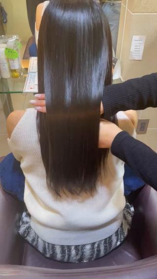 カット、髪質改善、縮毛矯正、トリートメント、酸性ストレート 