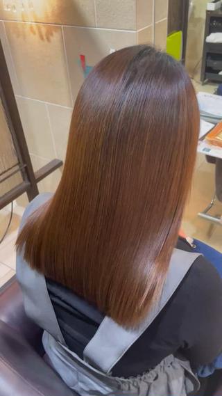 ロング パーマ grace by happiness所属・艶髪/巻ける縮毛矯正 /髪質改善naoのヘアスタイル