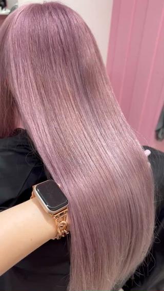 ロング ナナ♡レイヤーカット ♡似合わせカラーのヘアスタイル