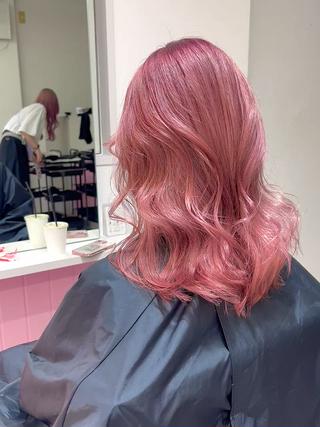 ロング ナナ♡レイヤーカット ♡似合わせカラーのヘアスタイル