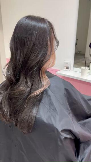 ロング ナナ♡レイヤーカット ♡似合わせカラーのヘアスタイル