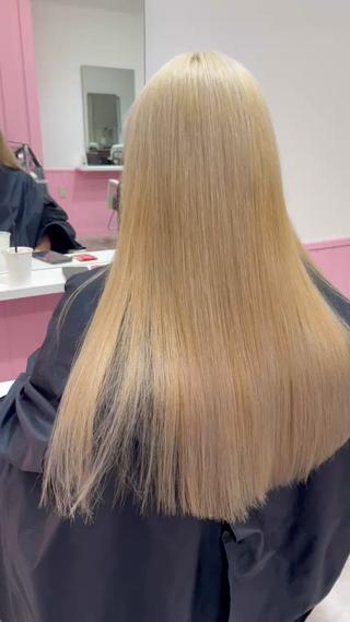 ロング ナナ♡レイヤーカット ♡似合わせカラーのヘアスタイル