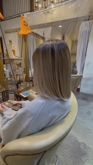 バレイヤージュ/ハイライト/シャドウルーツ 