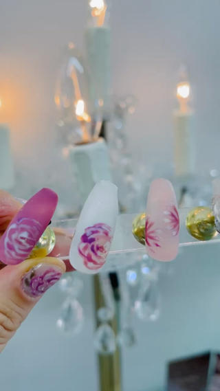 flower ネイルです 