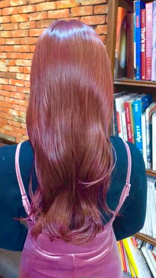 ブリーチなしピンクベージュ໒꒱· ﾟ 