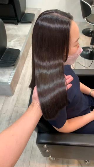 セミロング カラー パーマ ヘアアレンジ メンズ ワット 原宿のヘアスタイル