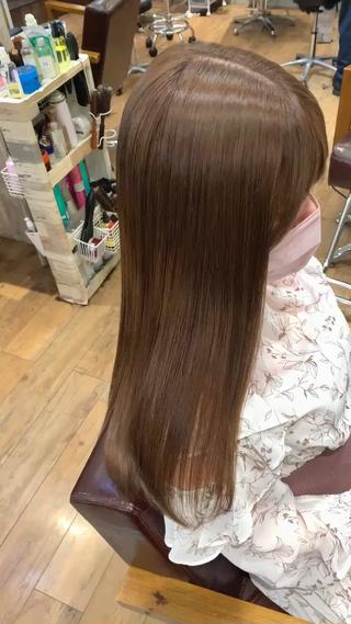 ロング カラー パーマ ヘアアレンジ メンズ ワット 原宿のヘアスタイル