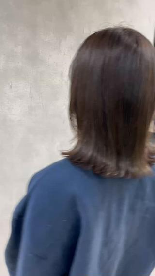 ミディアム カラー 🌈半谷 千尋⛅️✨のヘアスタイル