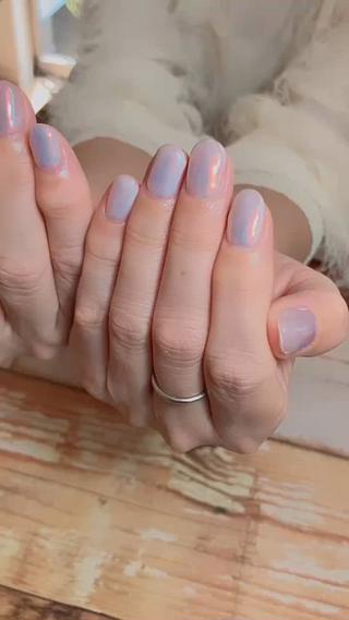 #オーロラネイル 