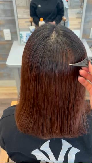 ミディアム あすか/ 松本/モデル募集中のヘアスタイル