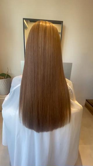 #髪質改善　#トリートメント　#ツヤ　#透明感カラー 