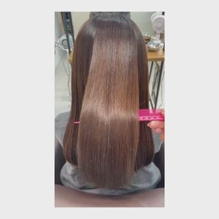 毛先のダメージとインナーカラーをしていたお客様です！ 