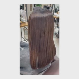 毛先のダメージとインナーカラーをしてきたお客様です！ 