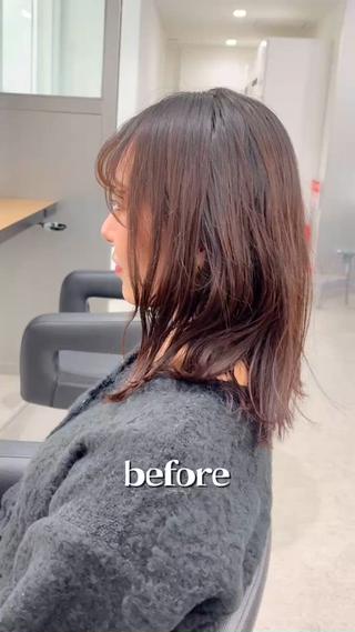 ショート モテヘア/グレージュ /ボブ/前原汐🎐のヘアスタイル