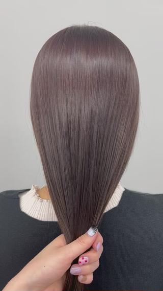 髪質改善カラー人気です︎ 