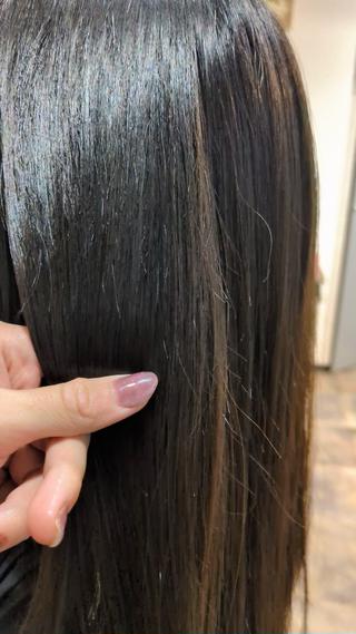 オベリクス髪質改善ストレート(After) 