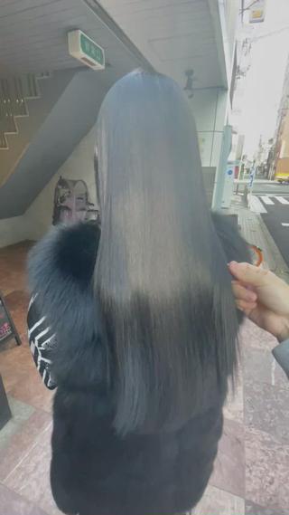 #髪質改善
#地毛風ストレート 