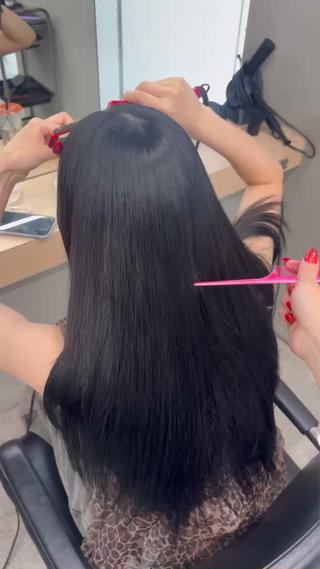 ロング カラー Momoka🪷 /ハイトーンのヘアスタイル