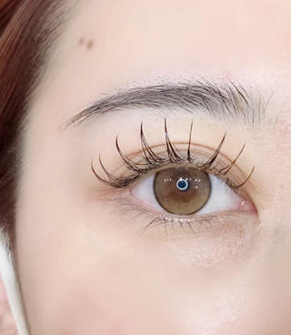 フラットラッシュ　100本
束感スタイリング 