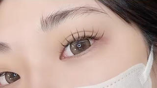 フラットラッシュ60本つけ放題束感コーティング仕上げ 