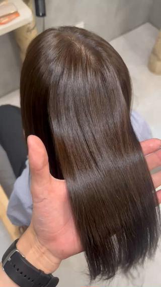 髪質改善ストレート 