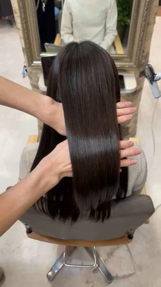 サラ艶うる艶の髪質改善ストレート！ 