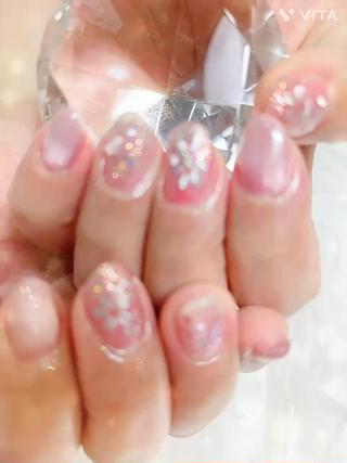 人気のホロデザインを桜で大人可愛い
卒・入学式にもオススメ
シーンに合わせて色変えOKです 