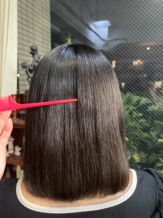 梅雨に負けないサラツヤ髪️ 