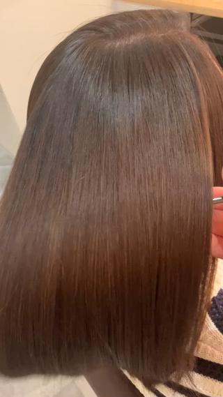 ロング カラー ヘアアレンジ キッズ 横浜関内髪質改善 re:Magoのヘアスタイル