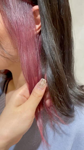 earring color人気です 