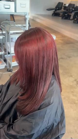 セミロング カラー 🫧ブリーチモデル/ 透明感カラー /みきのヘアスタイル