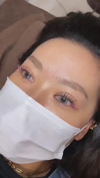 C12D12-10
目尻にラベンダー&ピンクmix 