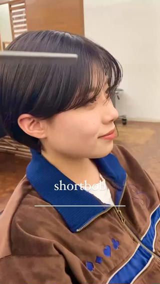 ショート カラー Paddle所属・似合わせレイヤー/ レイヤーパーマ/高倉のヘアスタイル