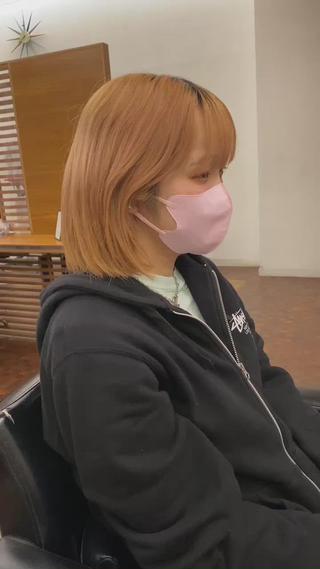 ショート カラー Paddle所属・似合わせレイヤー/ レイヤーパーマ/高倉のヘアスタイル