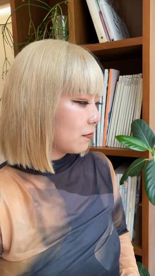 ショート カラー Paddle所属・似合わせレイヤー/ レイヤーパーマ/高倉のヘアスタイル