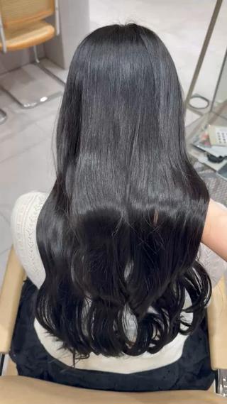 ロング カラー 韓国レイヤー｜ 透明感カラー｜ココナのヘアスタイル