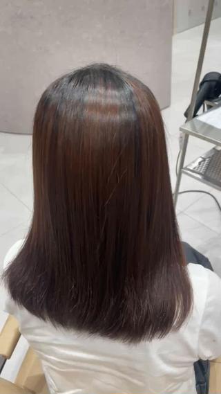 ロング 韓国レイヤー｜ 透明感カラー｜ココナのヘアスタイル