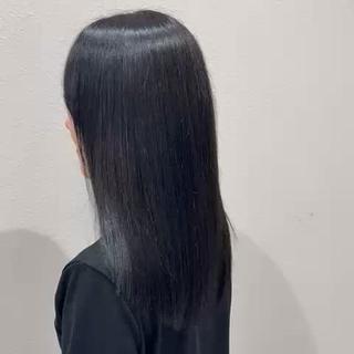 ロング カラー 韓国レイヤー｜ 透明感カラー｜ココナのヘアスタイル