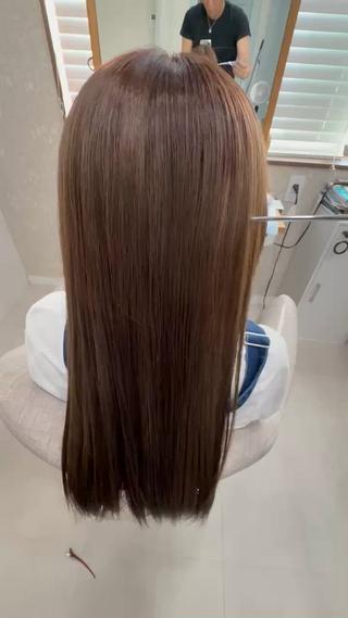 ロング 村松陸斗 メテオストレートのヘアスタイル