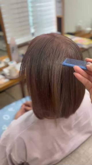 ミディアム 村松陸斗 メテオストレートのヘアスタイル