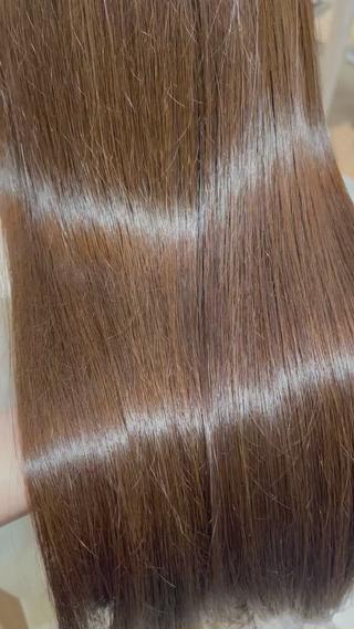 髪質改善できる
つやつやさらさらトリートメントです 