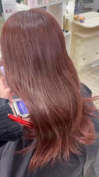 カラー メンズセンターパート 🇰🇷wakanaのヘアスタイル