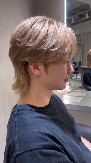 カラー メンズ メンズセンターパート 🇰🇷wakanaのヘアスタイル