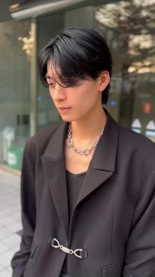 メンズ メンズセンターパート 🇰🇷wakanaのヘアスタイル