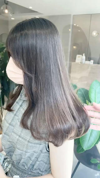 コスメストレート×シアーグレージュ♪ 