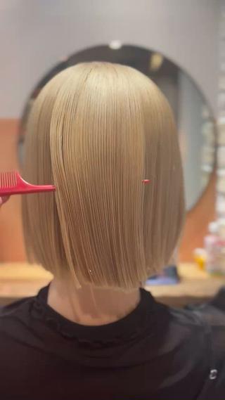 ミディアム 🌈モテ色 村上のぶきのヘアスタイル